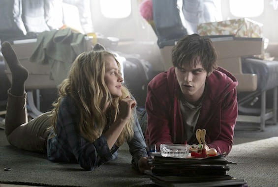 Teresa Palmer stars as Julie and Nicholas Hoult stars as R in Summit Entertainment's Warm Bodies (2013)