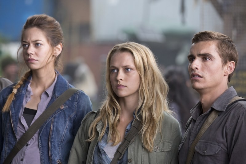 Analeigh Tipton, Teresa Palmer and Dave Franco in Summit Entertainment's Warm Bodies (2013)