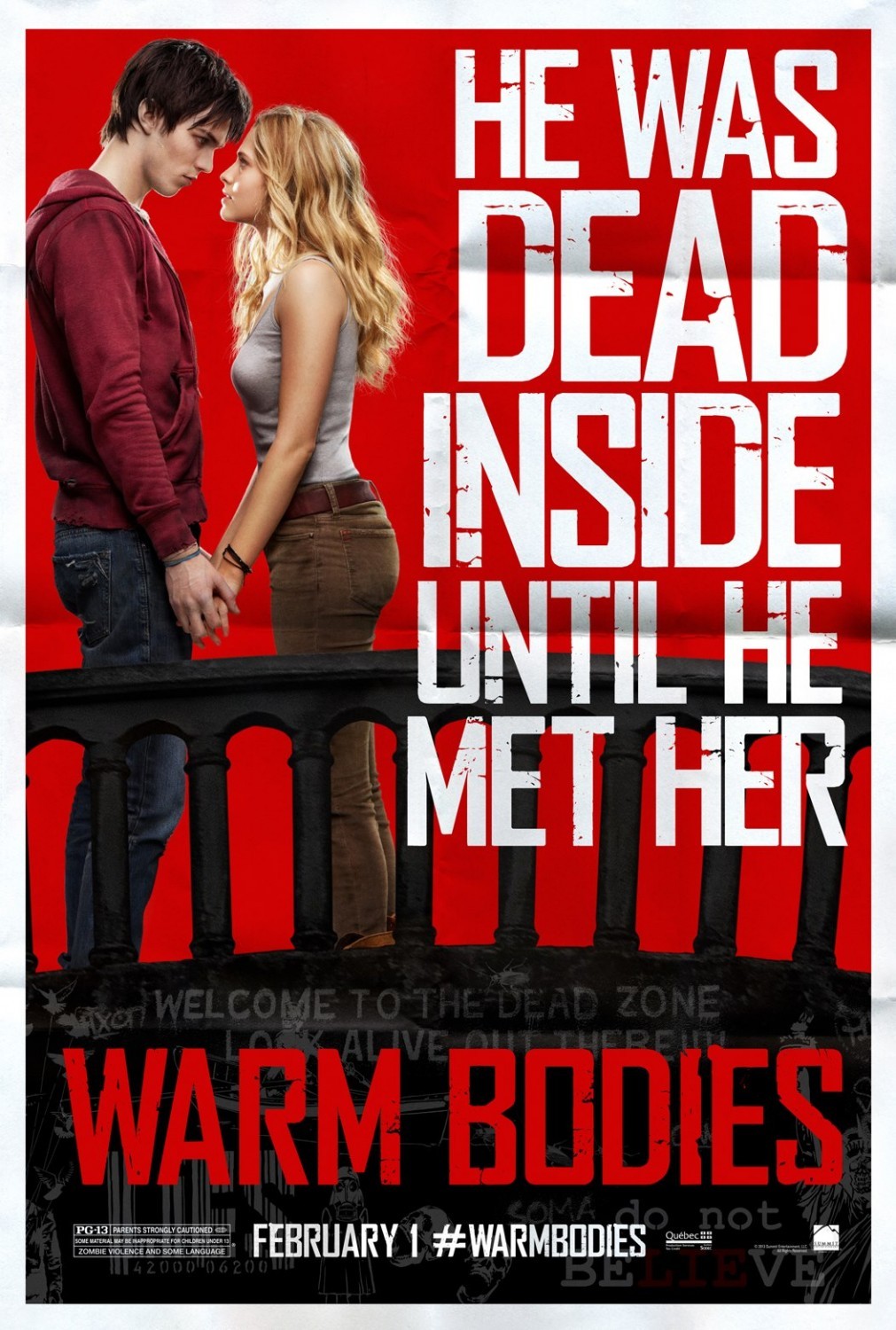 Poster of Summit Entertainment's Warm Bodies (2013)