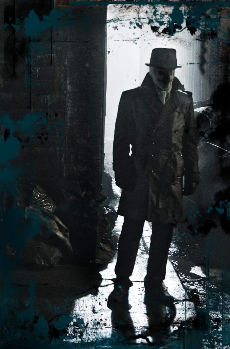 Jackie Earle Haley as Walter Kovacs, aka Rorschach in Warner Bros Films' Watchmen (2009)