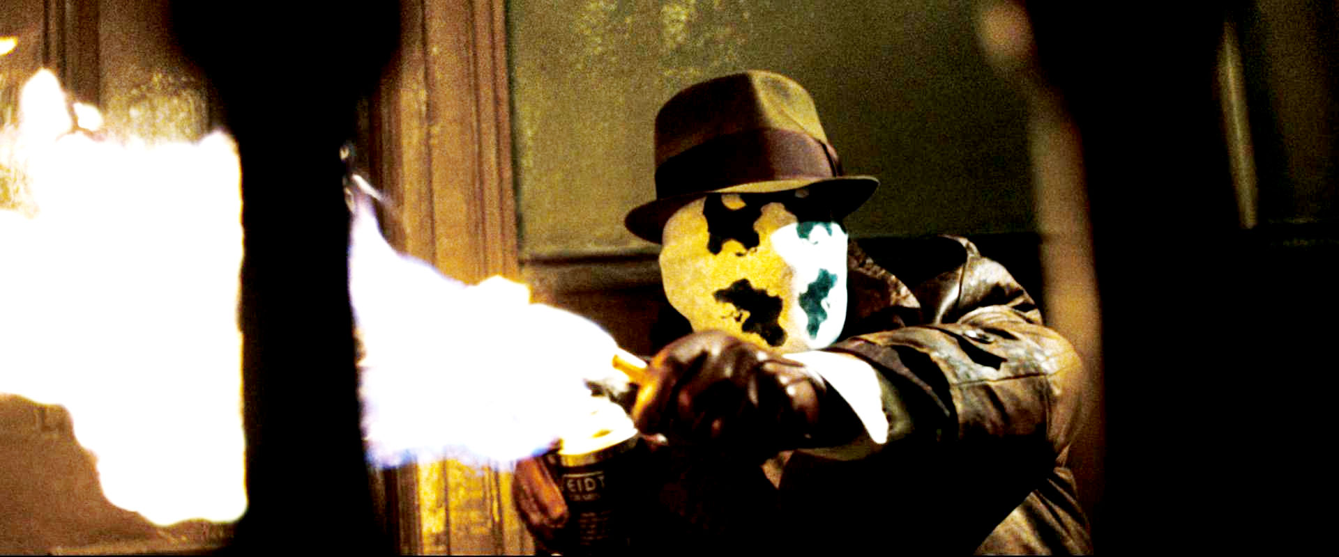 Jackie Earle Haley stars as Walter Kovacs, aka Rorschach in Warner Bros Films' Watchmen (2009)