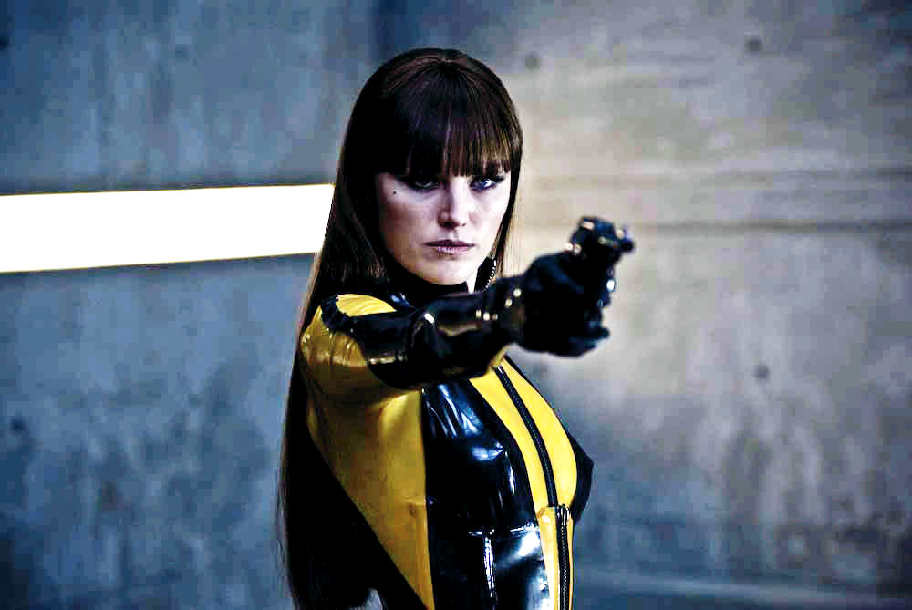 Malin Akerman stars as Laurie Juspeczyk, aka Silk Spectre in Warner Bros Films' Watchmen (2009)