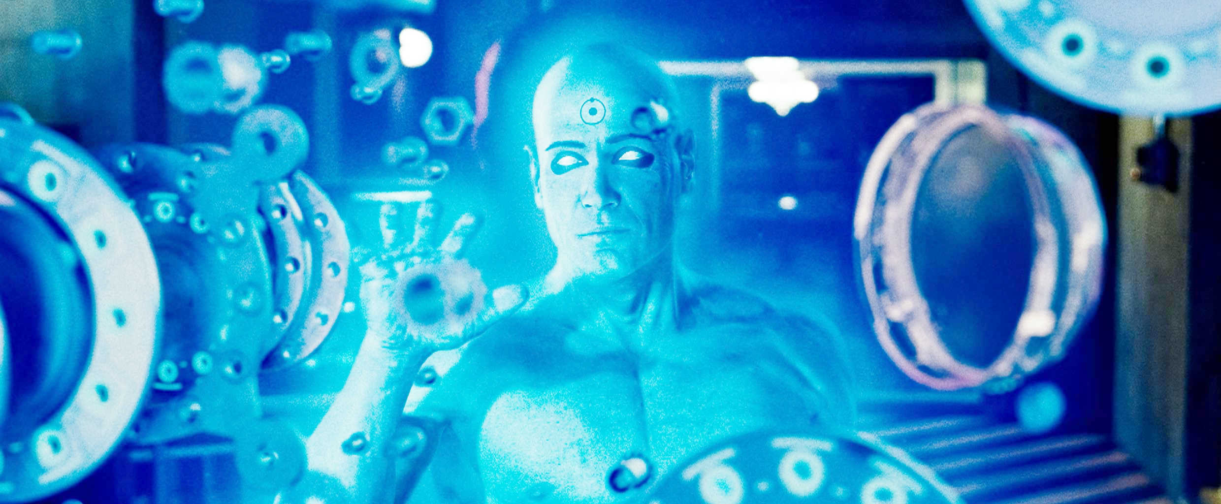 Billy Crudup stars as Jon Osterman, aka Dr. Manhattan in Warner Bros Films' Watchmen (2009)