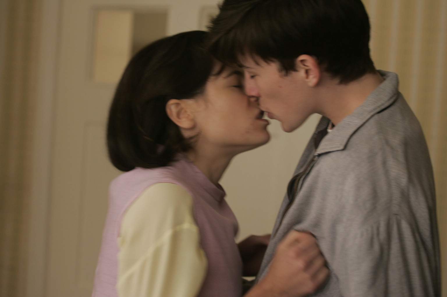 Elaine Cassidy as Sandra and Matthew Beard as young Blake Morrison in Sony Pictures Classics' When Did You Last See Your Father? (2007).