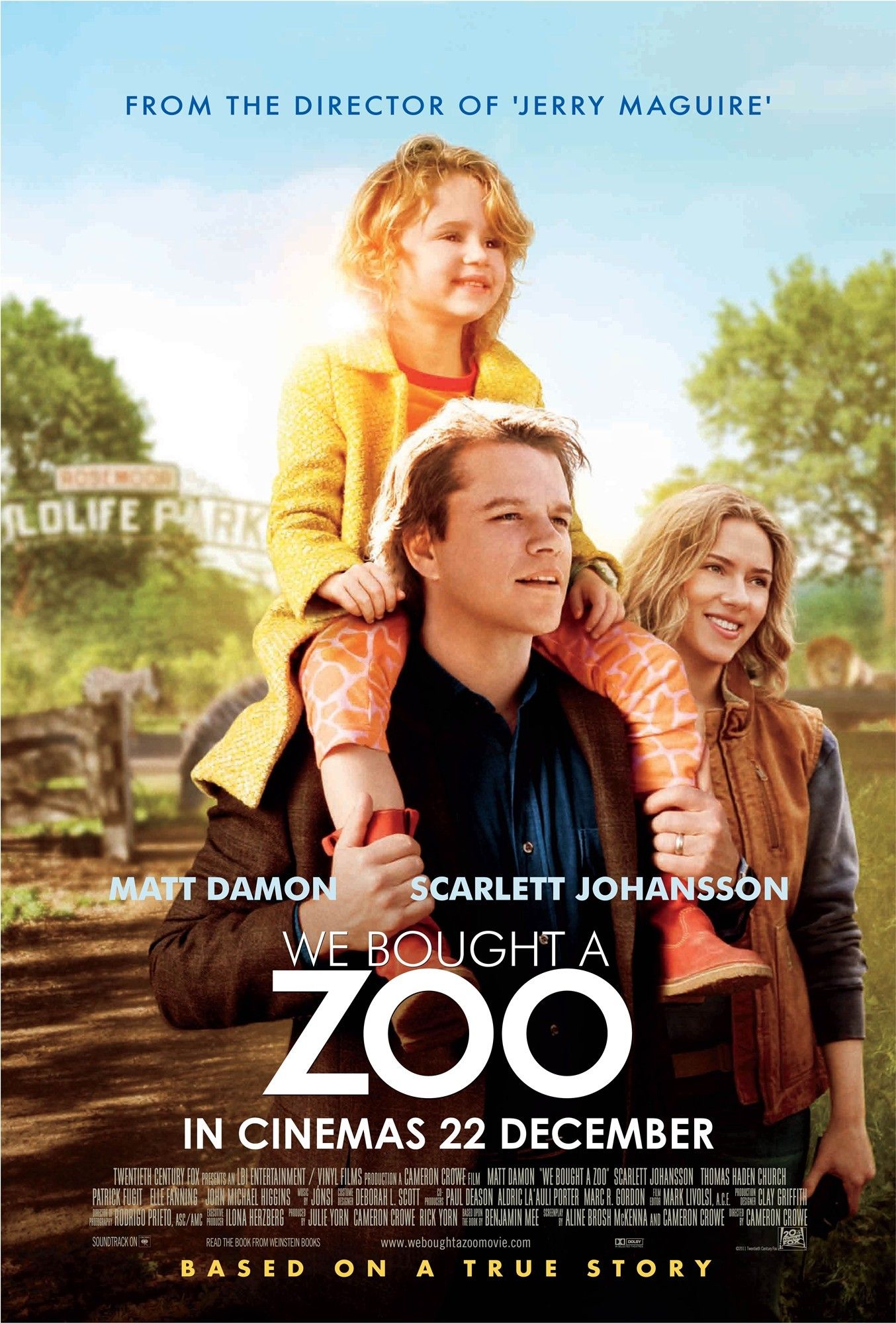 Poster of 20th Century Fox's We Bought a Zoo (2011)