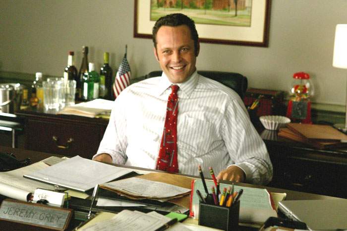 Vince Vaughn as Jeremy Grey in New Line Cinema's Wedding Crashers (2005)