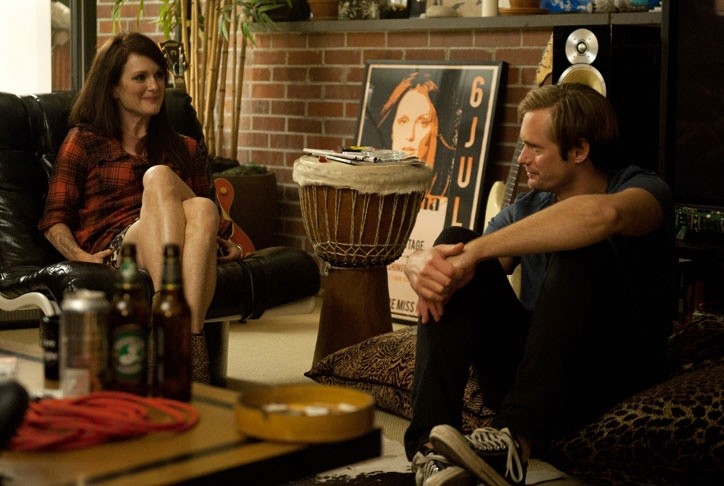 Julianne Moore stars as Susanna and Alexander Skarsgard stars as Lincoln in Millennium Entertainment's What Maisie Knew (2013)