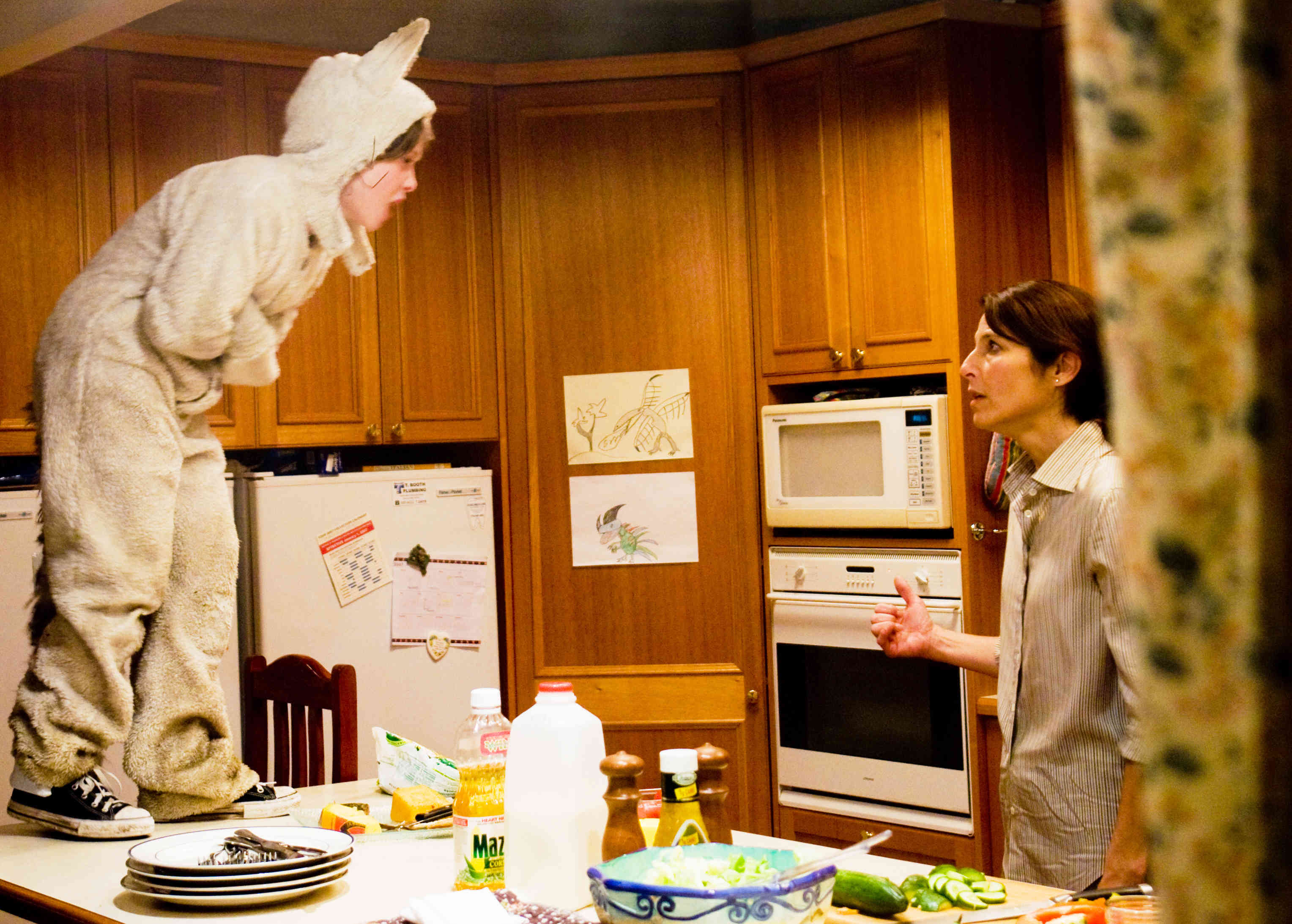 Max Records stars as Max and Catherine Keener stars as Connie in Warner Bros. Pictures' Where the Wild Things Are (2009)