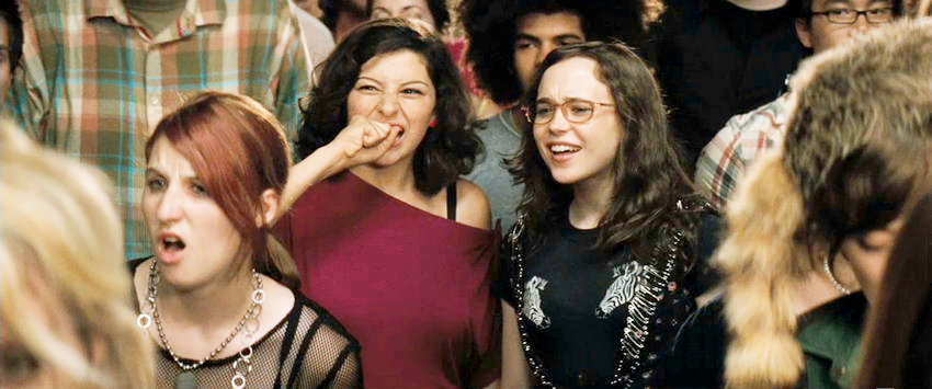 Alia Shawkat stars as Pash and Ellen Page stars as Bliss Cavendar in Fox Searchlight Pictures' Whip It! (2009)