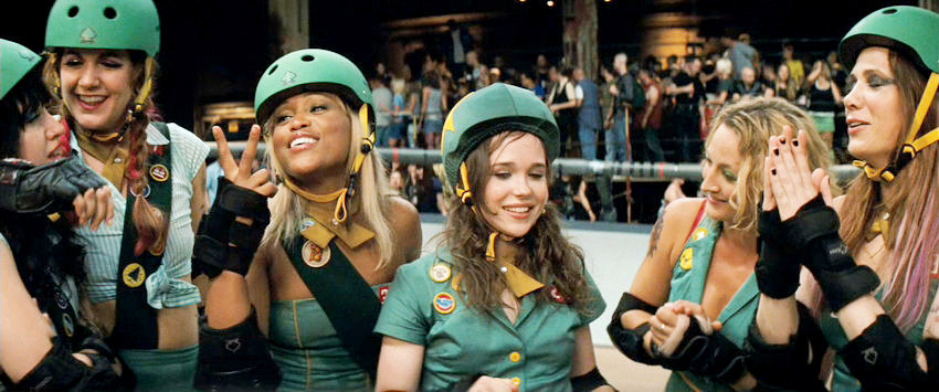 Eve, Ellen Page, Zoe Bell and Juliette Lewis in Fox Searchlight Pictures' Whip It! (2009)