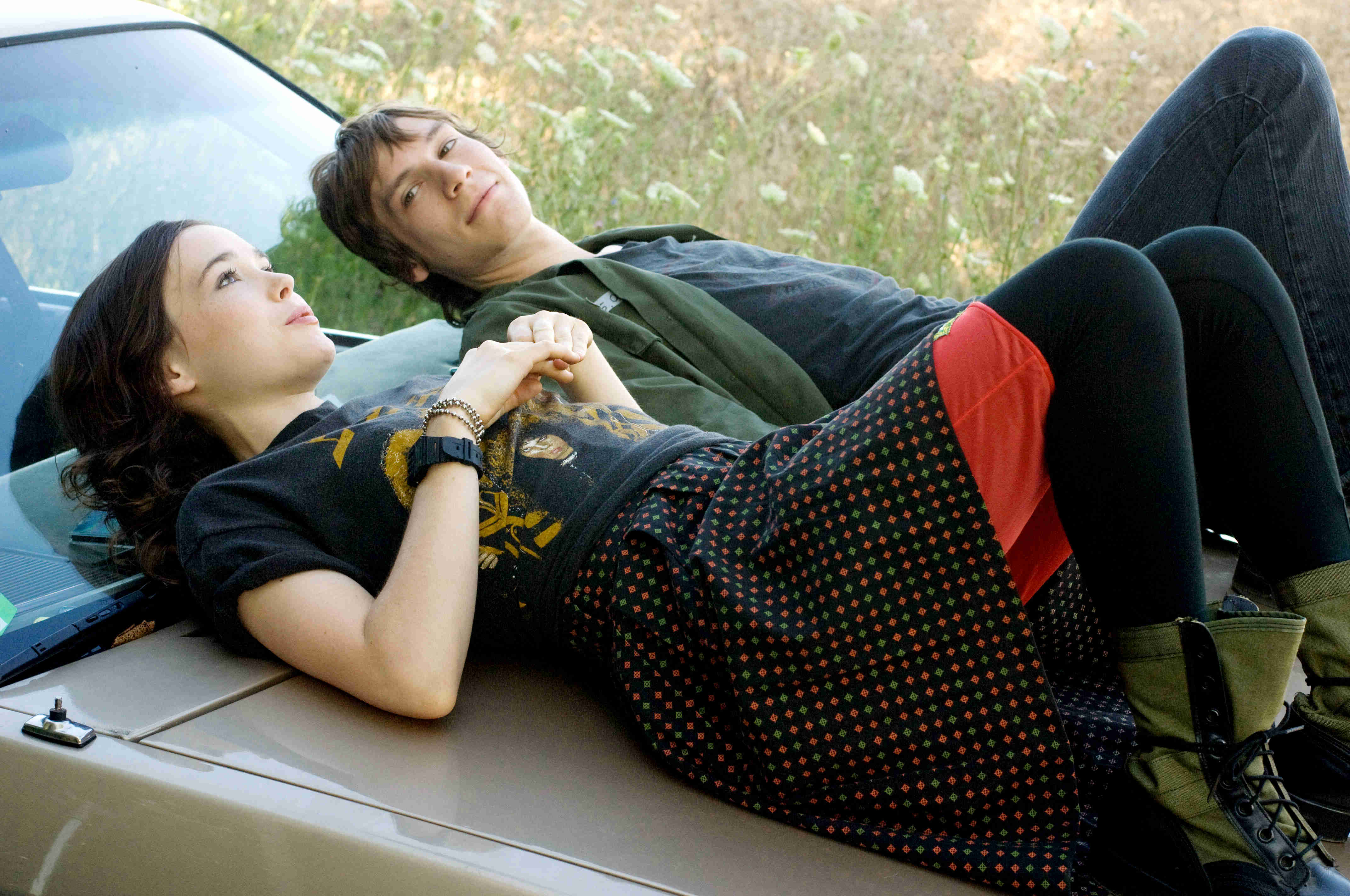 Ellen Page stars as Bliss Cavendar and Landon Pigg stars as Oliver in Fox Searchlight Pictures' Whip It! (2009)