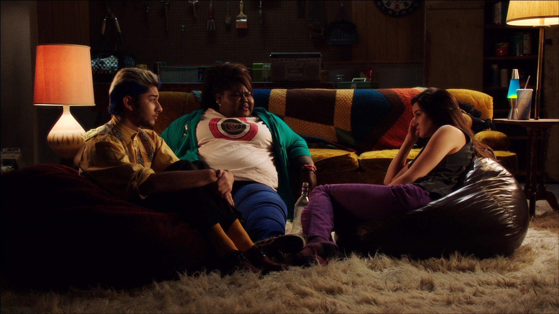 Shiloh Fernandez, Gabourey Sidibe and Shailene Woodley in Magnolia Pictures' White Bird in a Blizzard (2014)