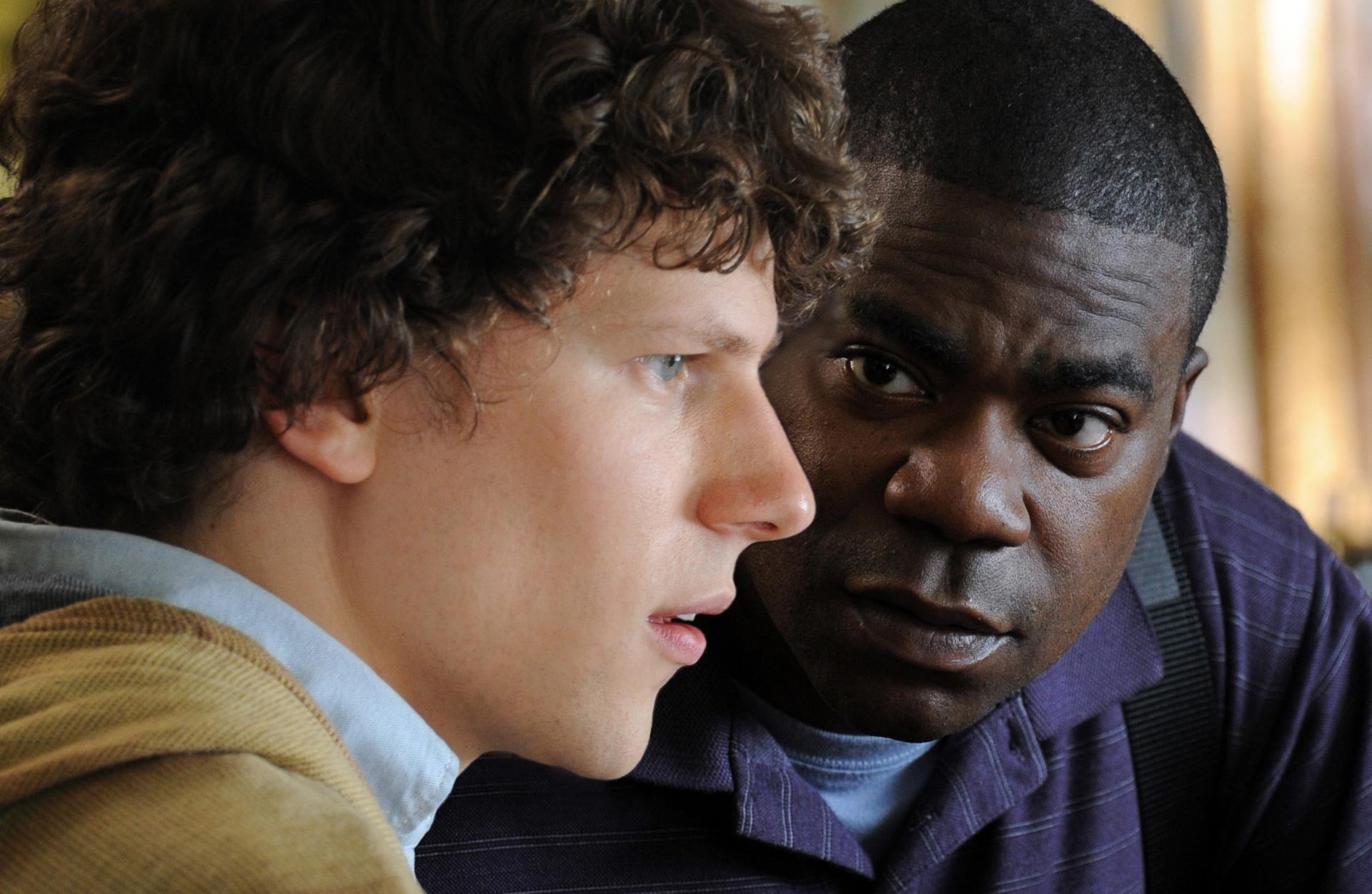 Jesse Eisenberg stars as Eli and Tracy Morgan stars as Sprinkles in IFC Films' Why Stop Now (2012)