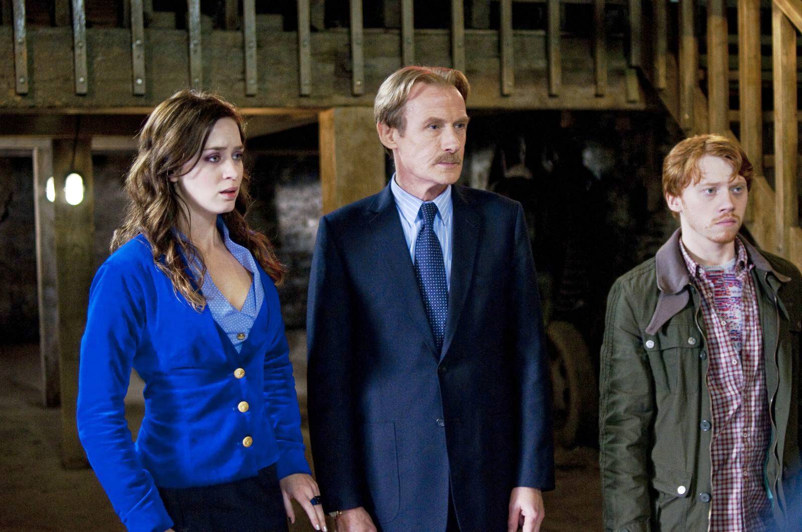 Emily Blunt, Rupert Grint and Bill Nighy in Freestyle Releasing's Wild Target (2010). Photo credit by: Nick.