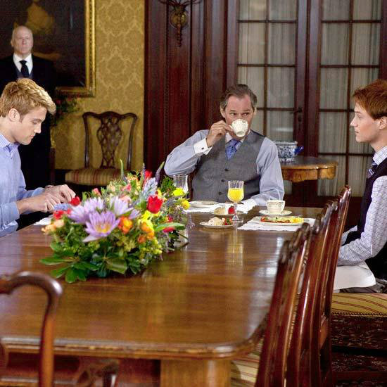 Nico Evers-Swindell, Ben Cross and Justin Hanlon in Lifetime's William & Kate (2011)
