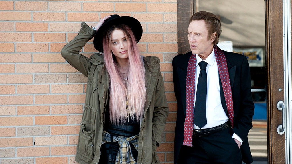 Amber Heard stars as Jude and Christopher Walken stars as Paul in Starz Digital Media's One More Time (2016)