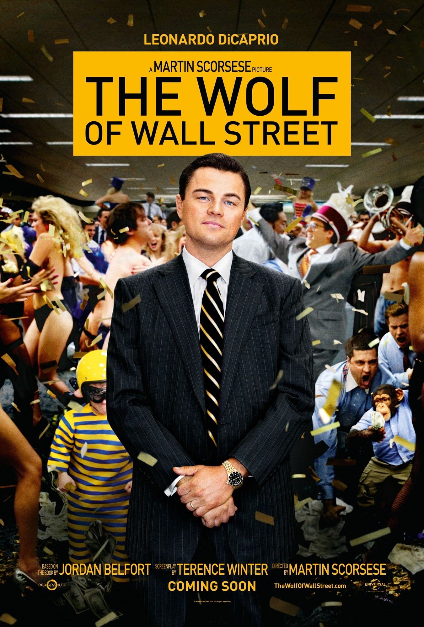 Poster of Paramount Pictures' The Wolf of Wall Street (2013)