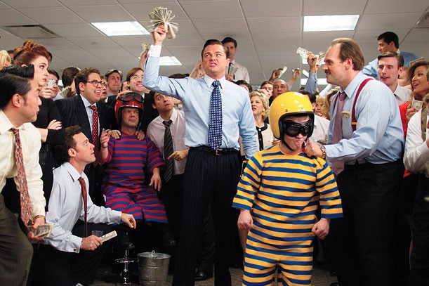 Leonardo DiCaprio stars as Jordan Belfort in Paramount Pictures' The Wolf of Wall Street (2013)