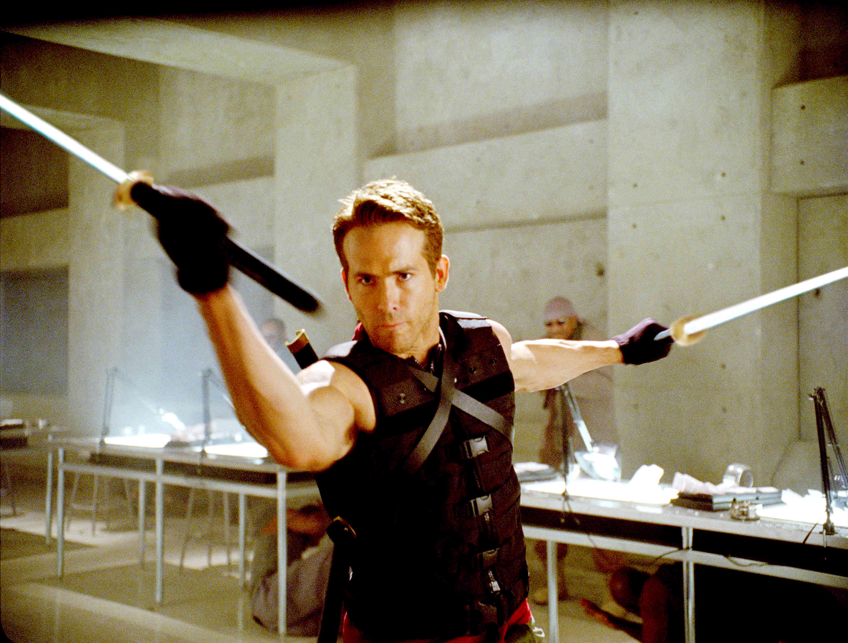 Ryan Reynolds stars as Wade Wilson/Deadpool in The 20th Century Fox Pictures' X-Men Origins: Wolverine (2009)