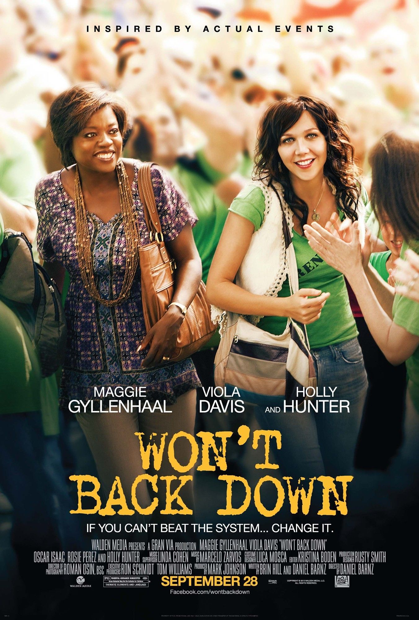 Poster of The 20th Century Fox's Won't Back Down (2012)