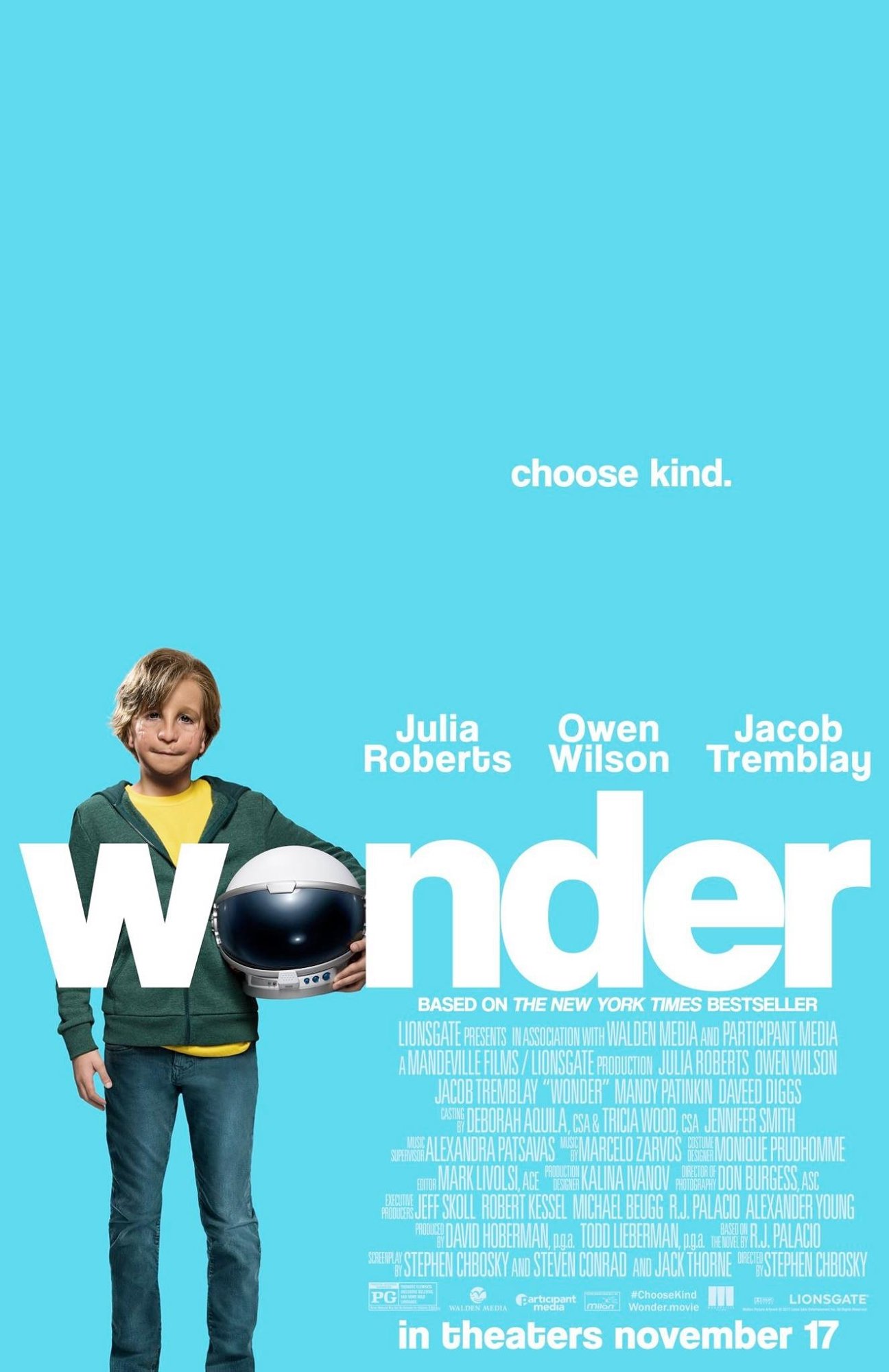 Poster of Lionsgate Films' Wonder (2017)
