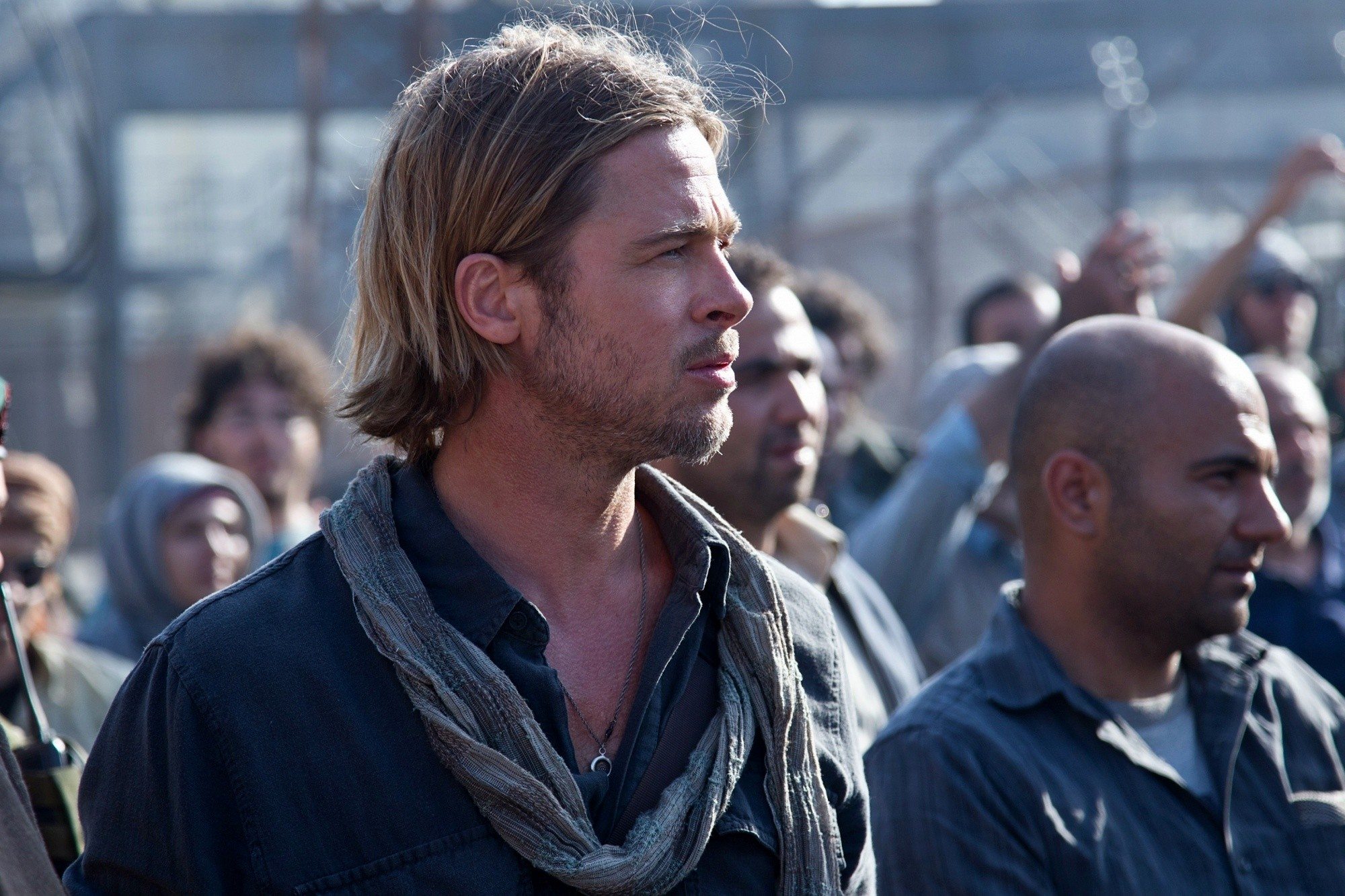 Brad Pitt stars as Gerry Lane in Paramount Pictures' World War Z (2013)