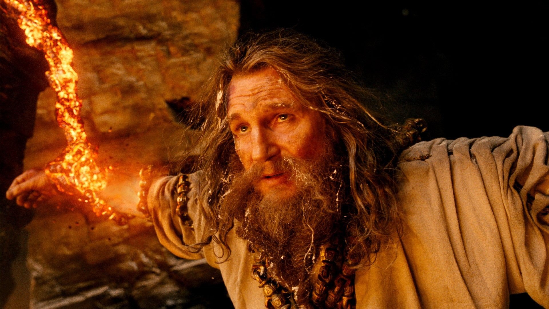Liam Neeson stars as Zeus in Warner Bros. Pictures' Wrath of the Titans (2012)