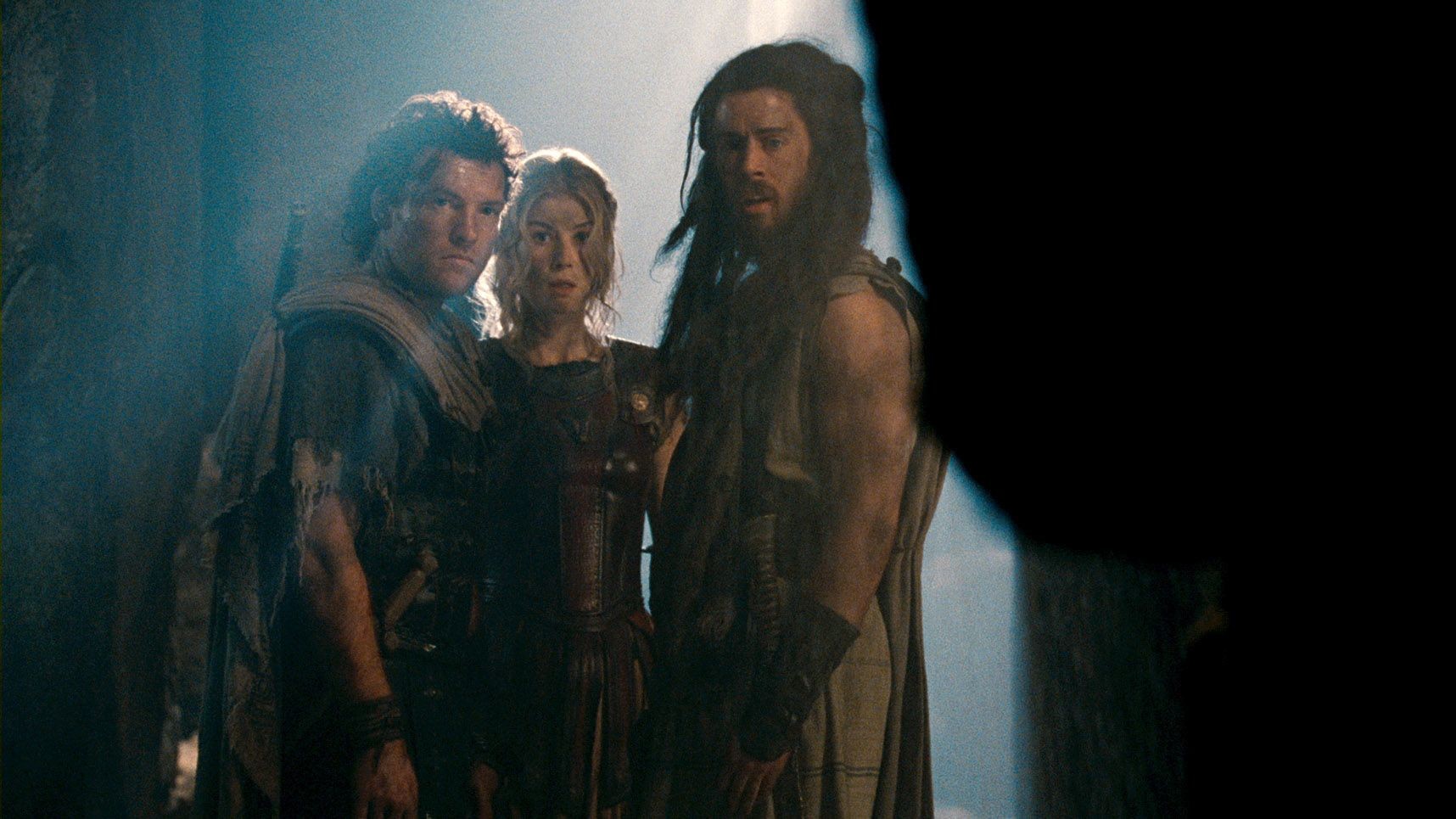 Sam Worthington, Rosamund Pike and Toby Kebbell in Warner Bros. Pictures' Wrath of the Titans (2012)