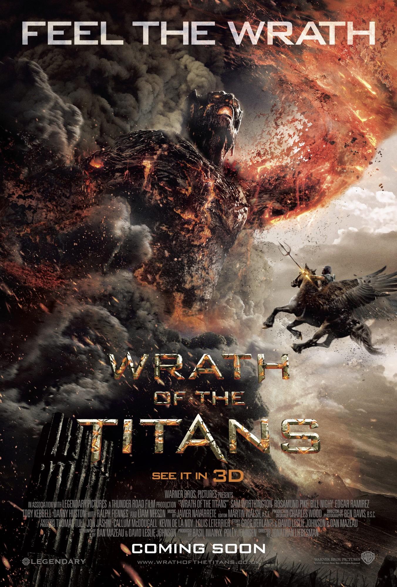 Poster of Warner Bros. Pictures' Wrath of the Titans (2012)