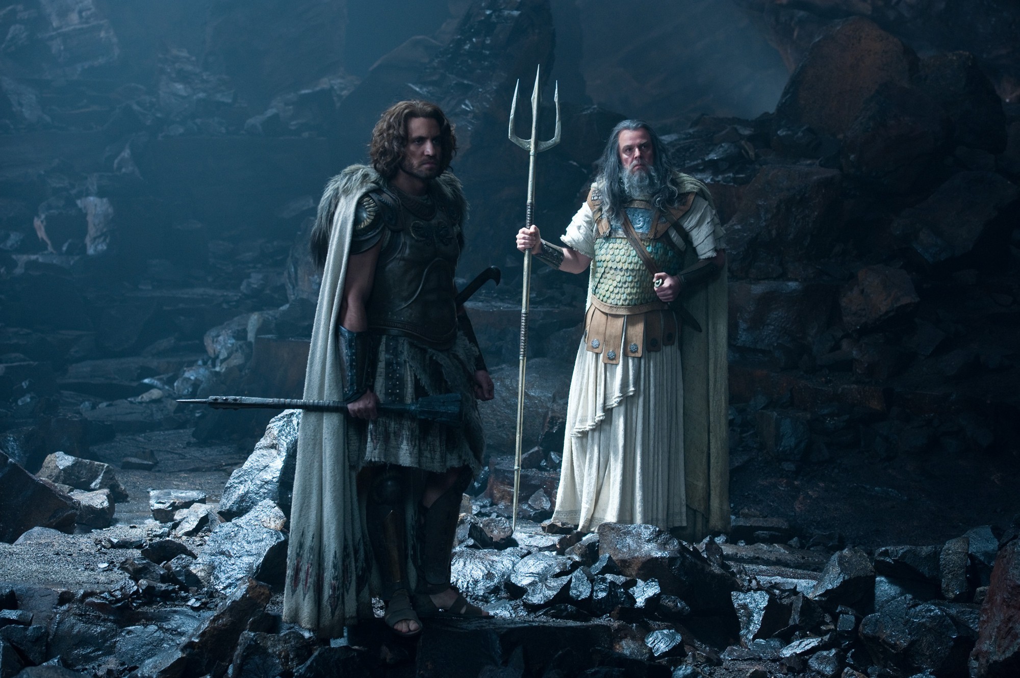 Edgar Ramirez stars as Ares and Danny Huston stars as Poseidon in Warner Bros. Pictures' Wrath of the Titans (2012)