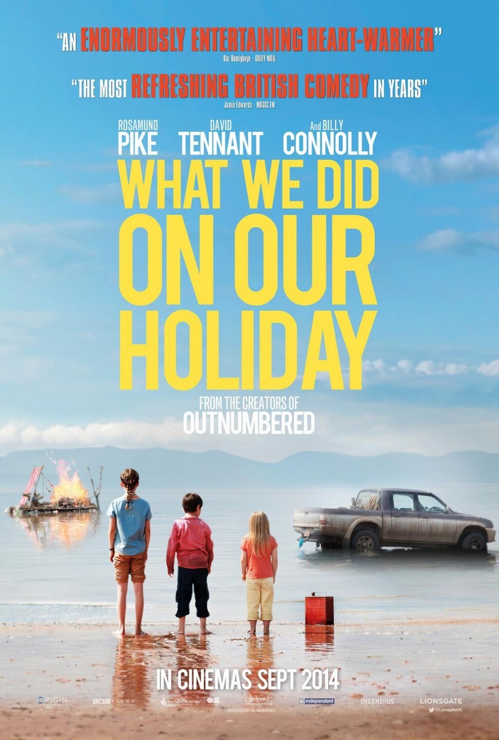 Poster of Lionsgate Films' What We Did on Our Holiday (2015)