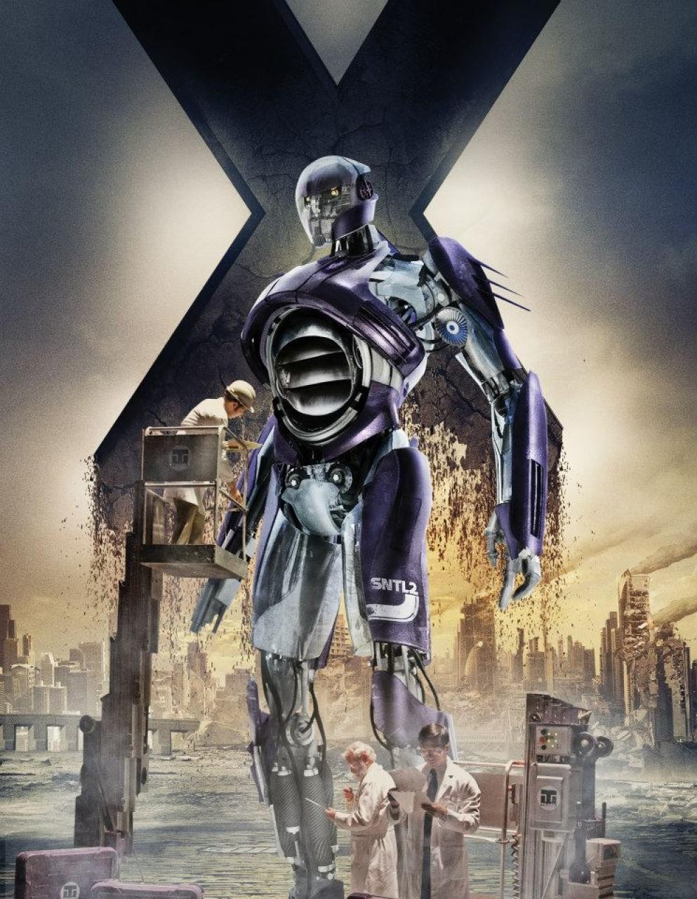 Sentinels from 20th Century Fox's X-Men: Days of Future Past (2014)
