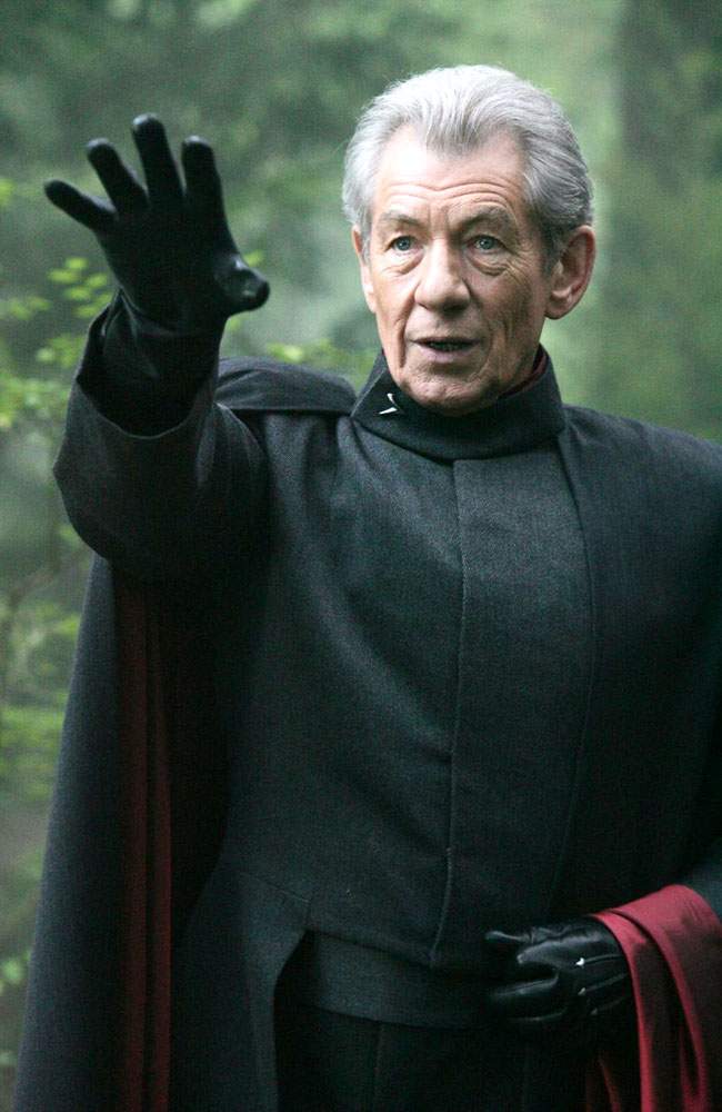 Ian McKellen as Magneto in The 20th Century Fox's X-Men 3 (2006)