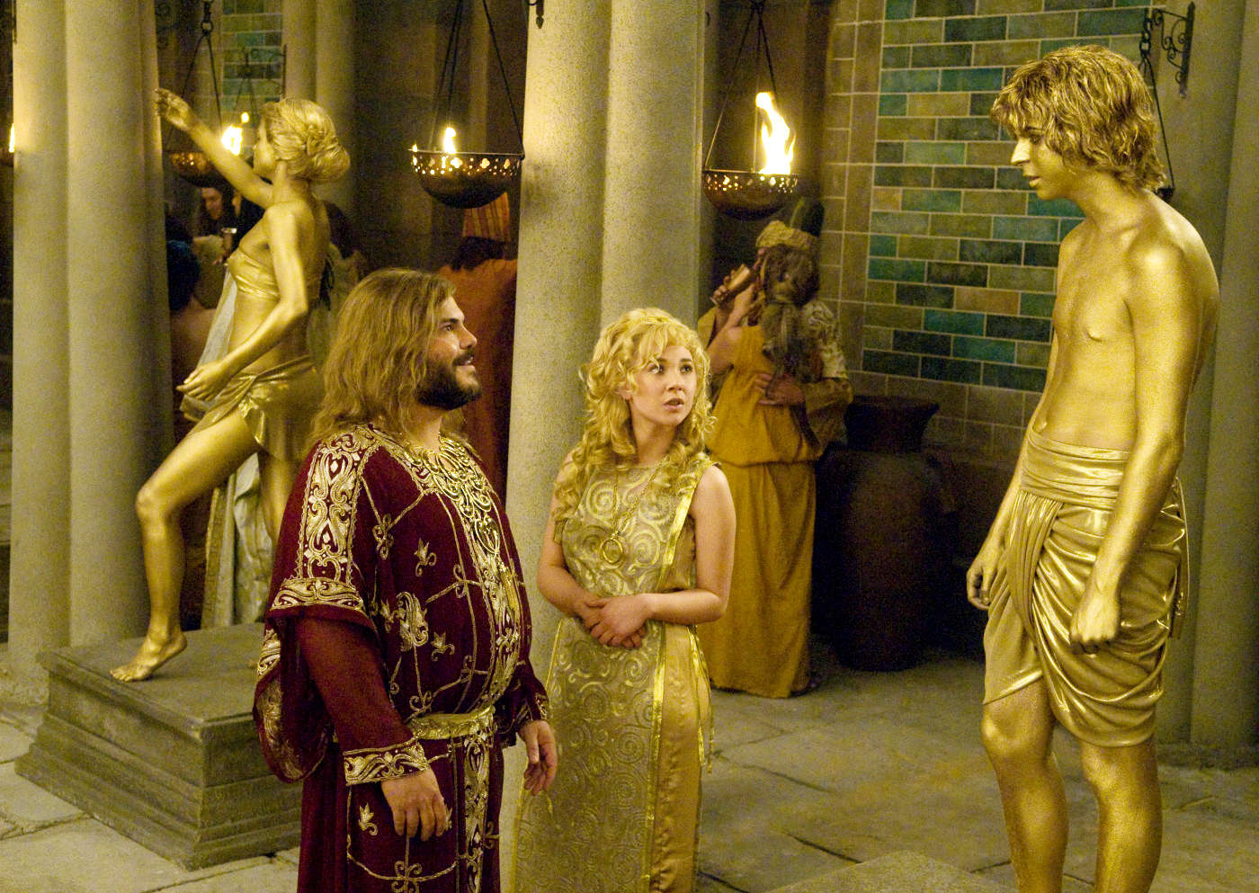 Jack Black, Juno Temple and Michael Cera in Columbia Pictures' Year One (2009)