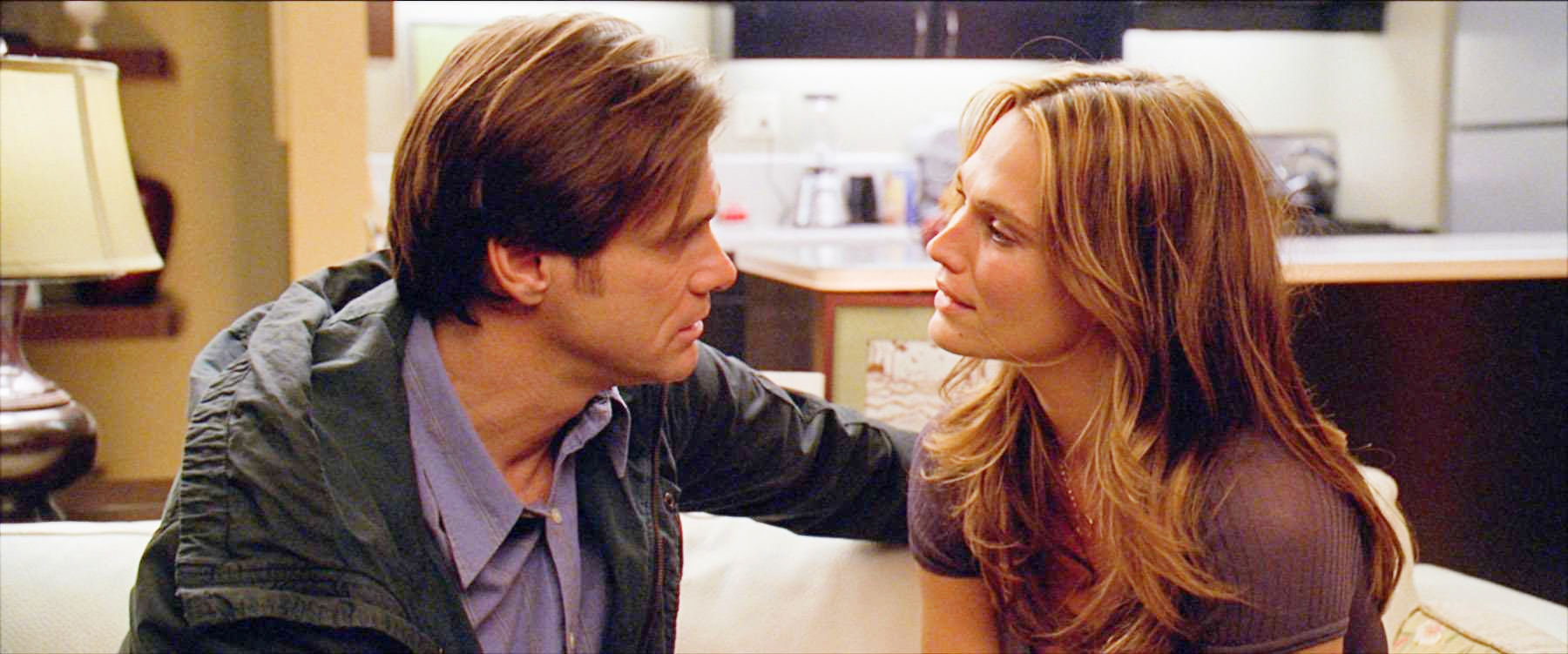 Jim Carrey stars as Carl Allen and Molly Sims stars as Stephanie in Warner Bros. Pictures' Yes Man (2008)