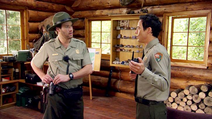 T.J. Miller stars as Ranger Jones and Tom Cavanagh stars as Ranger Smith in Warner Bros. Pictures' Yogi Bear (2010)