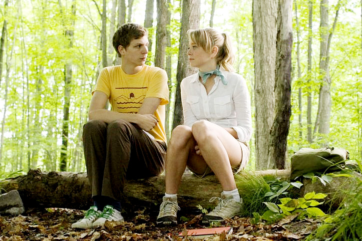 Michael Cera stars as Nick Twisp and Portia Doubleday stars as Sheeni Saunders in Dimension Films' Youth in Revolt (2010). Photo credit by Bruce Birmelin.