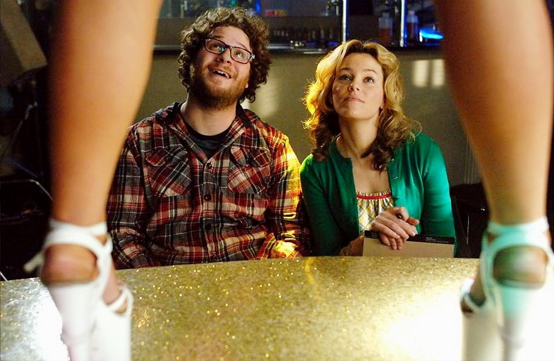 Seth Rogen stars as Zack and Elizabeth Banks stars as Miri in The Weinstein Company's Zack and Miri Make a Porno (2008)