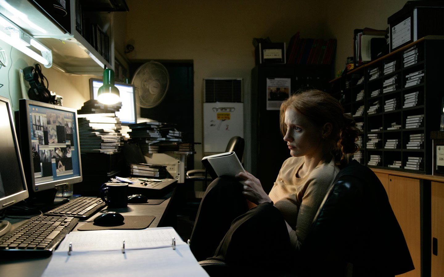 Jessica Chastain stars as Maya in Columbia Pictures' Zero Dark Thirty (2012)