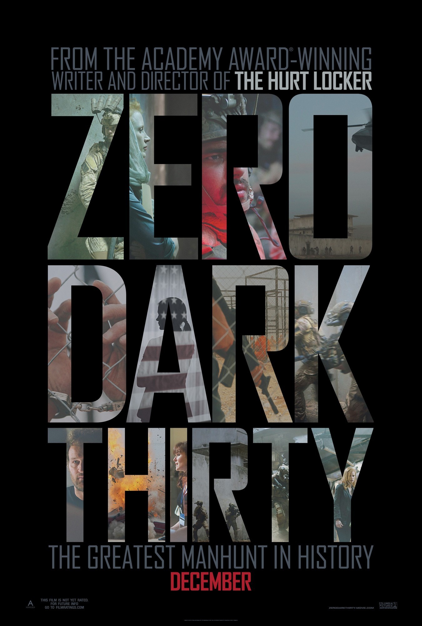 Poster of Columbia Pictures' Zero Dark Thirty (2012)