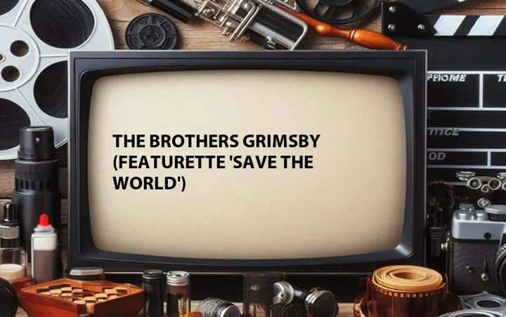 The Brothers Grimsby (Featurette 'Save the World')