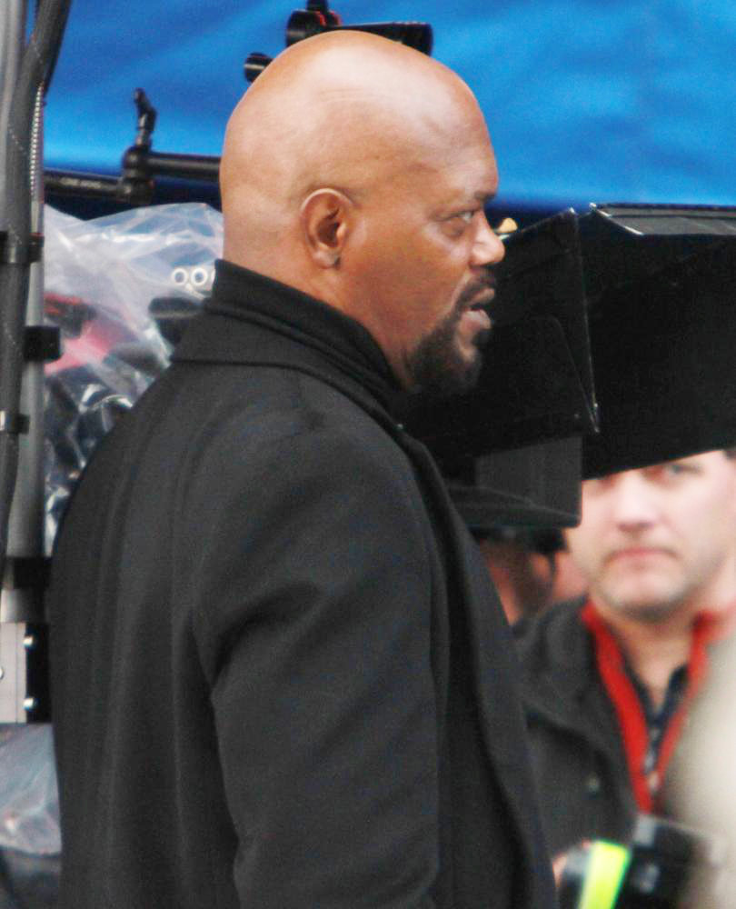 Filming A Scene for "Captain America: The First Avenger" on Location