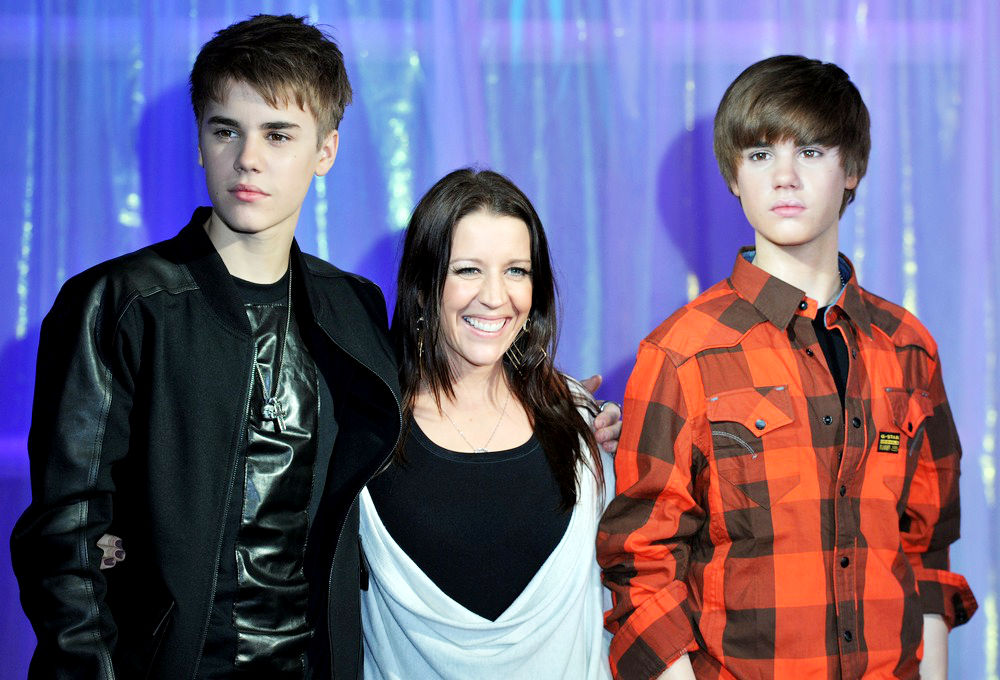 justin bieber waxwork. Justin Bieber, Pattie Lynn
