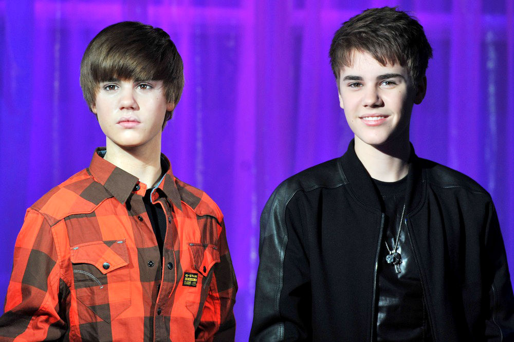 Justin Bieber justin bieber waxwork london. Justin Bieber