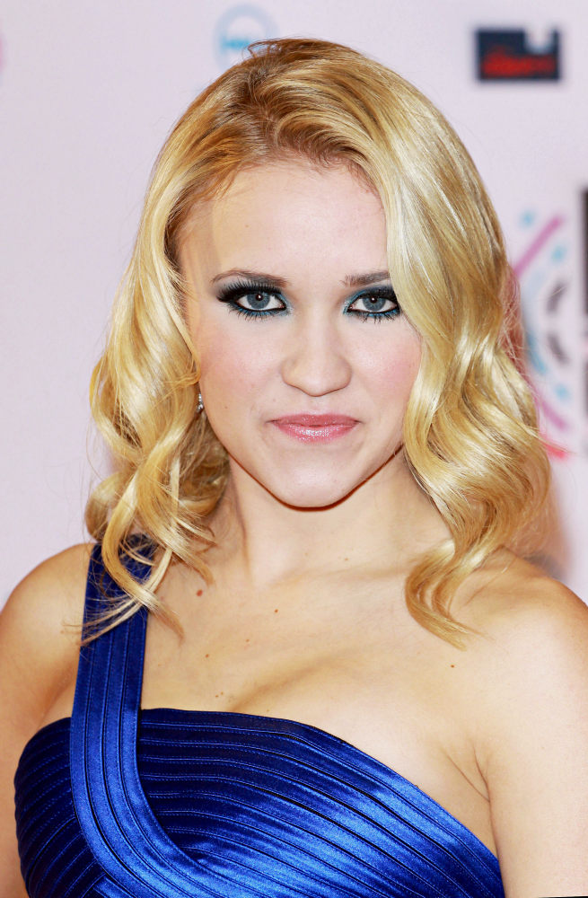 Emily Osment MTV Europe Music Awards 2010 Press Room