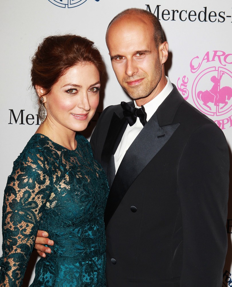 Sasha Alexander with Husband Edoardo Ponti