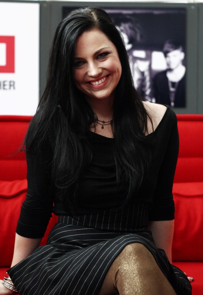 Amy Lee at EMI Get Together Photo credit Stefanie Glessner WENN