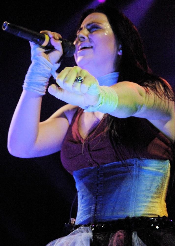 Amy Lee Performing Live in Concert at Santa Barbara Bowl