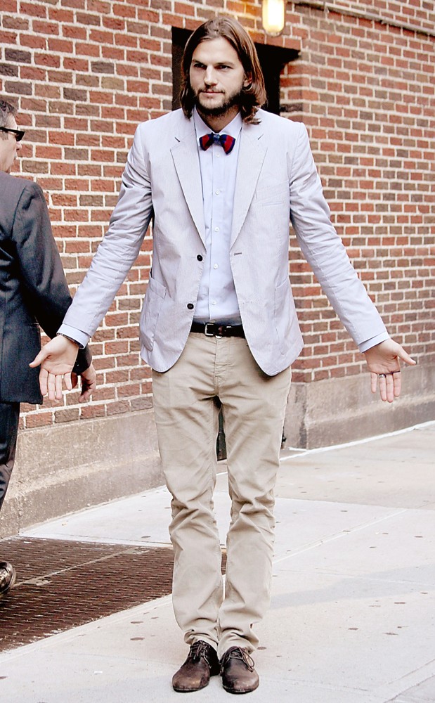 Ashton Kutcher at Late Show Ashton Kutcher at Late Show