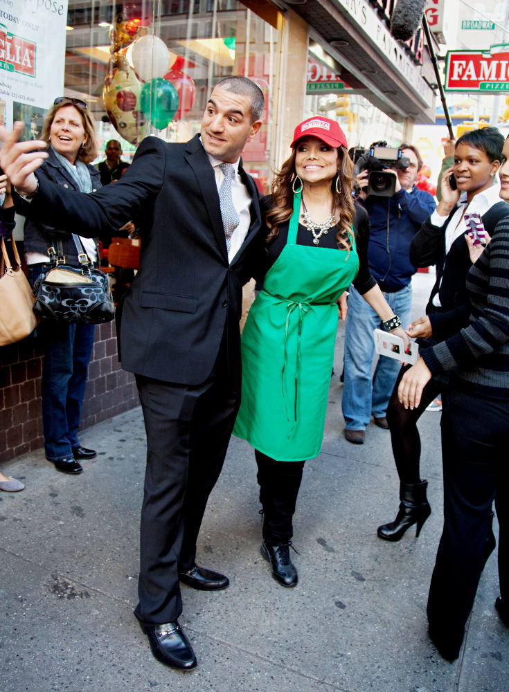 Celebrity Apprentice's LaToya Jackson looks ready for Halloween